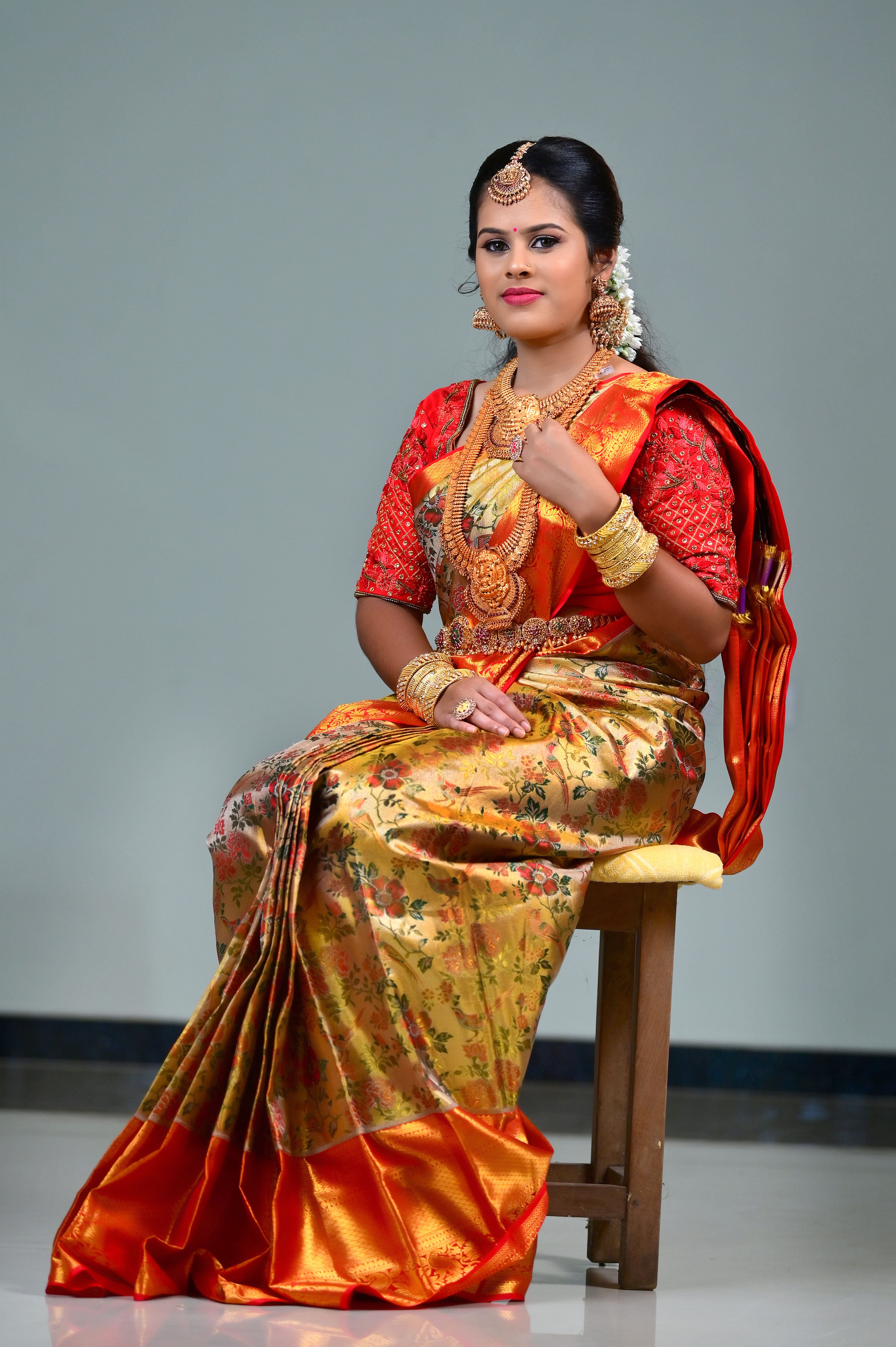 Linen Saree